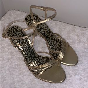 White House | Black Market Gold Heels